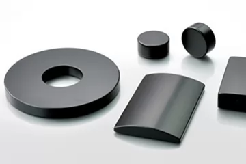 Black Epoxy Coated Magnets